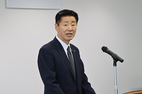 江原市長から市職員へ訓示
