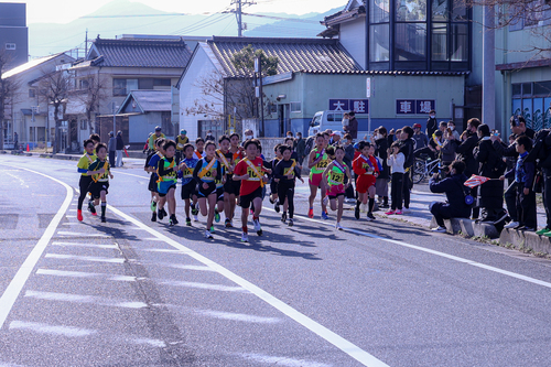 女子・小学生コーススタートの様子