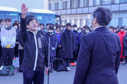 選手宣誓の様子