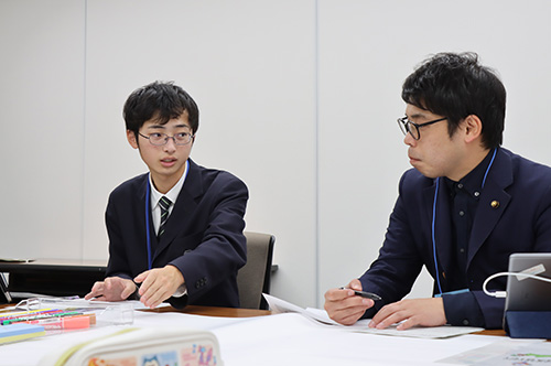 生徒から積極的に意見が出された