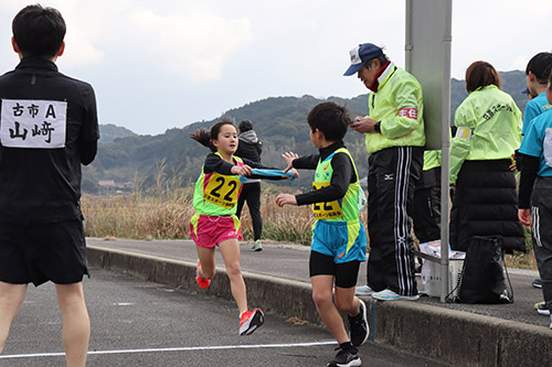 6区間でタスキをつなぐ