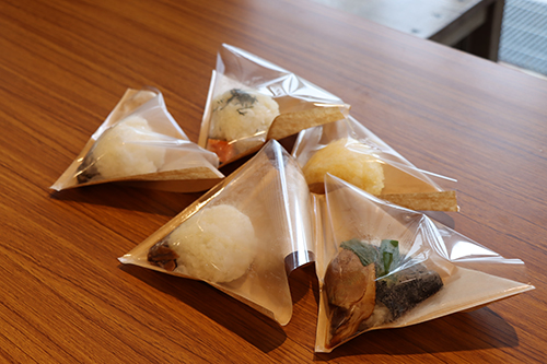 ゆうきまる長門米を使った共創おにぎりが販売