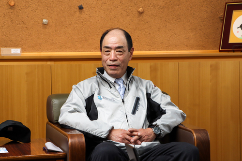 喜びを語る黒瀬さん