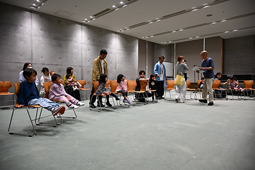 オーディション会場の様子