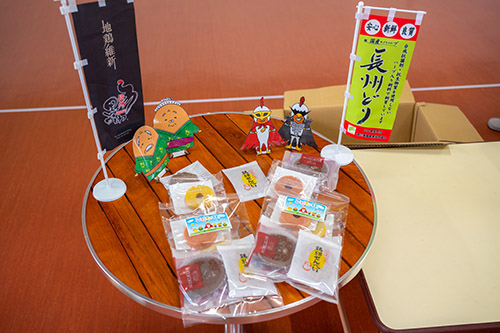 配布されたお菓子