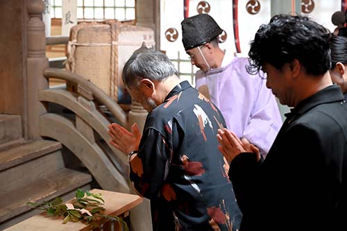 祈願祭の様子