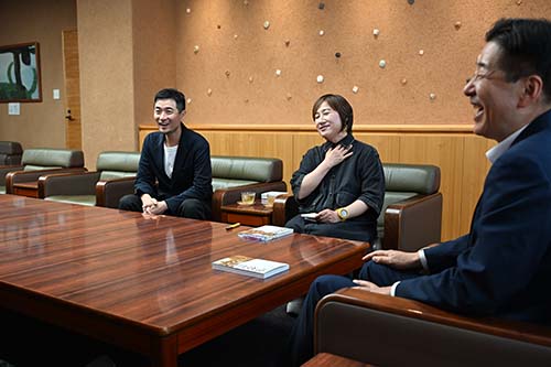 歓談の様子