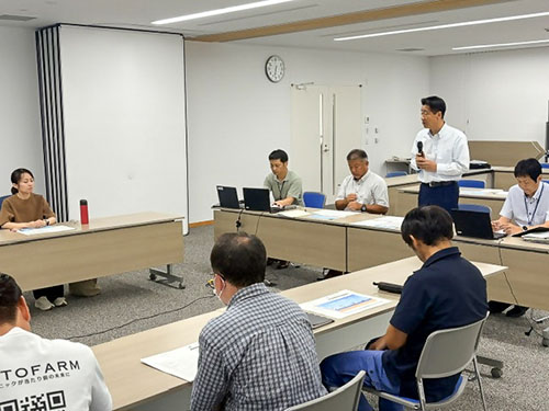 27日の「ながと未来トークの様子」