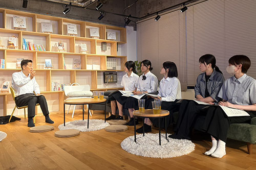28日の「ながと未来トークの様子」