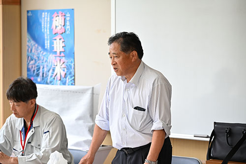 長門ゆずきちの会の杉本健二会長