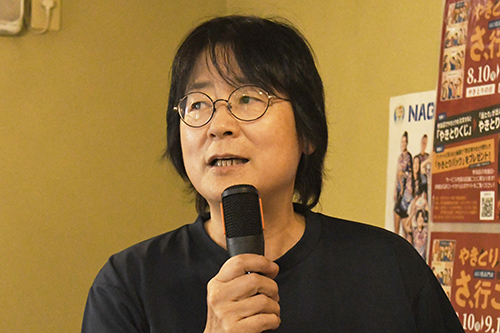 イベントへの意気込みを語る青村会長