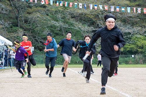 赤白最後の対抗競技「世代交流リレー」