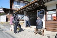 俵山湯町区にコミュニティスペースを設置