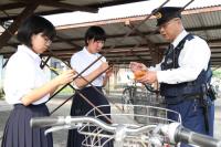 「防犯診断カード」の書き方を学ぶ