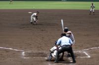 5試合を一人で投げきったエースの宮崎光志くん