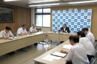 副市長をリーダーに各部長で構成される組織