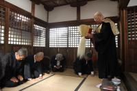 祈願祭には旅館関係者や自治会関係者、市関係者らが出席