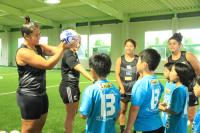 プロの選手から学ぶ貴重な経験