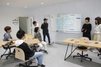 首都圏や大阪府、福岡県から7人のＮ高等学校の生徒が参加