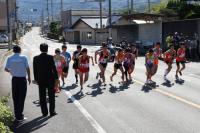 中学校の部、一般・高校の部が一斉にスタート