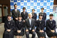 全国大会に出場する生徒の皆さん