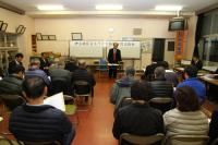 自治会長や関係団体役員ら約30人が出席し、協議会設立に立ち会った