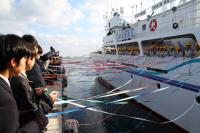 全行程約20,000km、55日間の遠洋航海に旅立つ