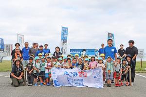 二位ノ浜海水浴場ビーチクリーンを開催