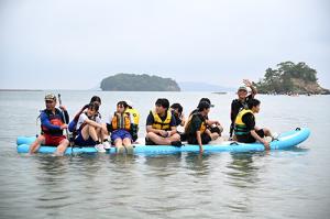 SUP体験の様子