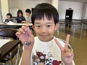 かっこいいキーホルダーが完成