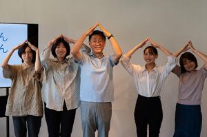 任命式に出席した部員と江原市長