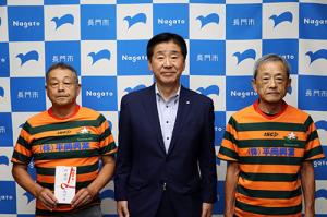ねんりんピック岐阜2025に出場する選手を激励しました