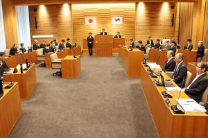 令和7年12月長門市議会定例会が開会