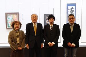 上位4賞（市長賞、市議会議長賞、市教育長賞、文化協会長賞）の受賞者