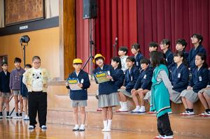 6年生の発表の様子