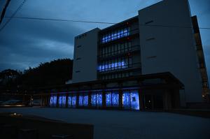 ライトアップの様子