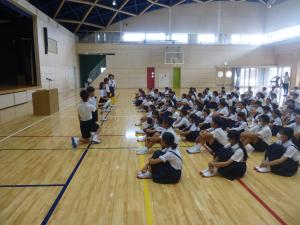 R8　1学期終業式