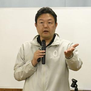 地域医療の在り方について語る原田昌範医師