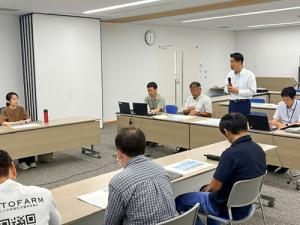 27日の「ながと未来トークの様子」