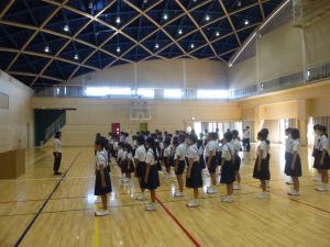 2学期始業式