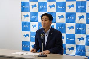 市長訓示の様子